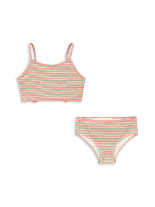 Bowwow bikini Blush Stripe w paski strój kąpielowy konges slojd