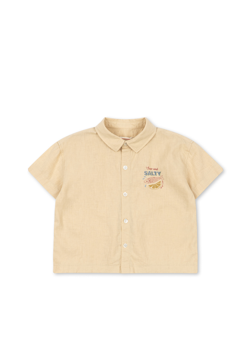 Sea Mist konges slojd koszulka na guziki chłopięca