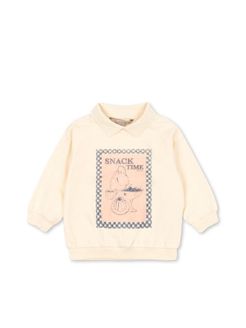 snack time polo bluza konges slojd z kołnierzykiem dziecięca