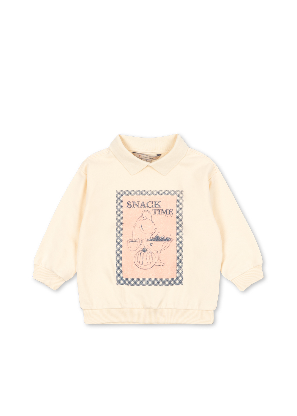 snack time polo bluza konges slojd z kołnierzykiem dziecięca