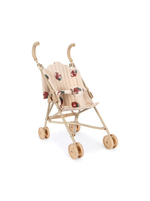Strawberry wózek dla lalek spacerówka truskawki konges slojd
