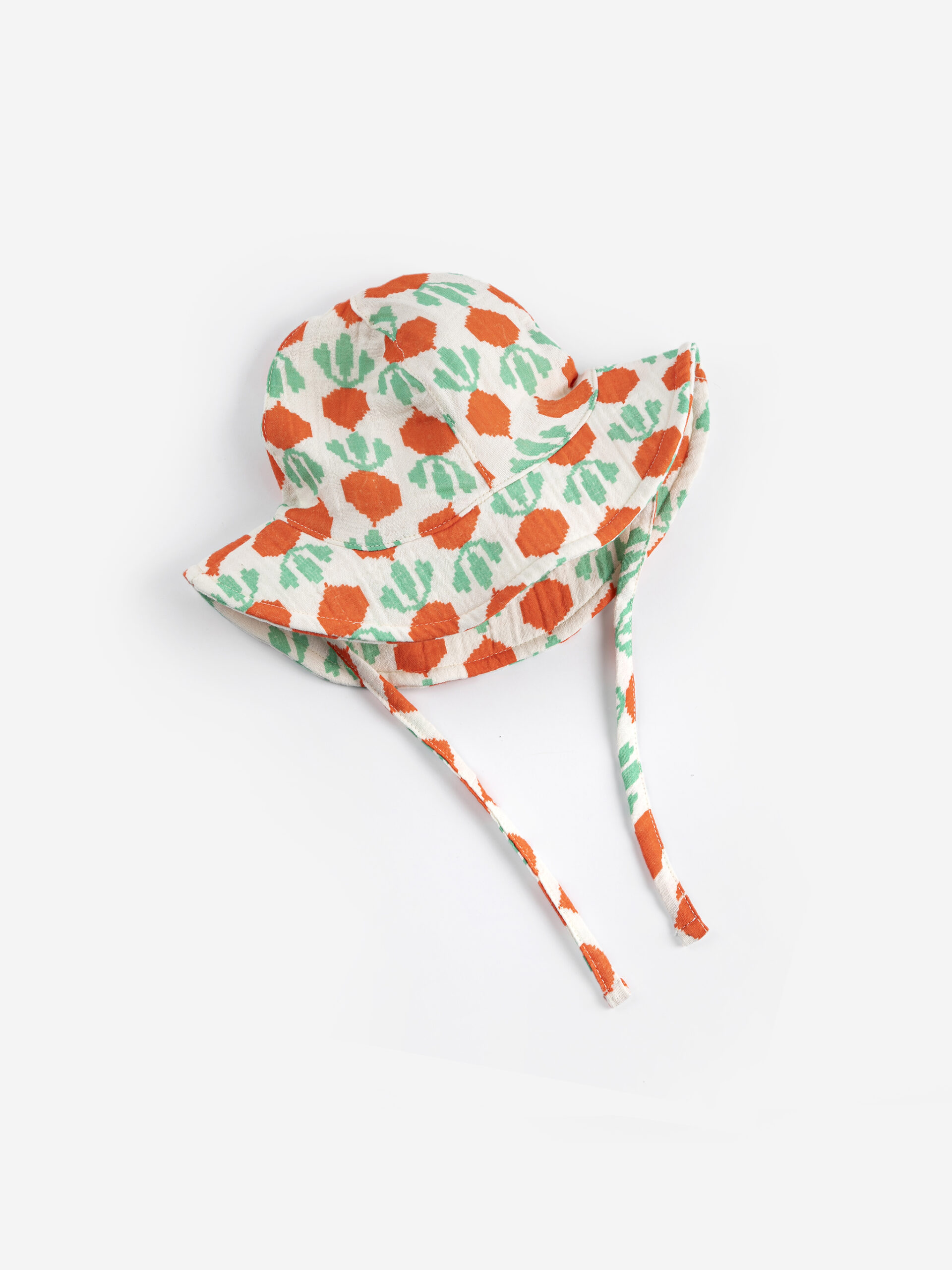 Cool Radish all over kapelusz czapka bawełniana plażowa przeciwsłoneczna rzodkiewki bobo choses