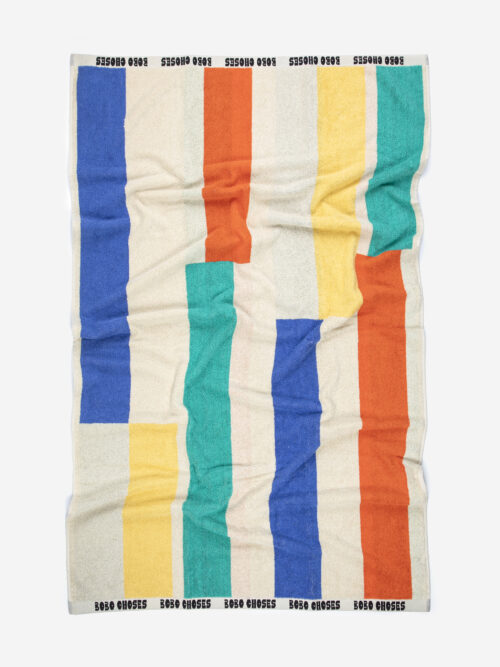 Ręcznik plażowy bobo choses beach towel w paski pickles ss26