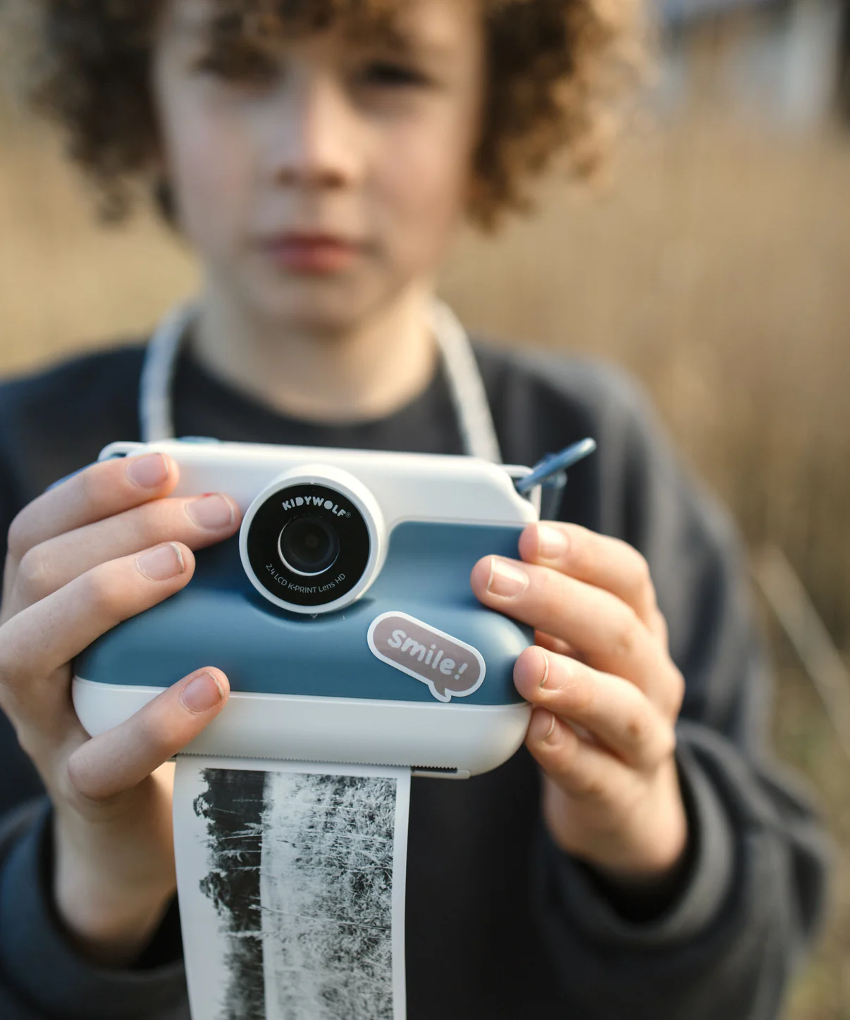 kidywolf k print aparat niebieski