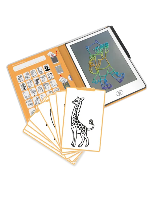 tablet LCD dla dzieci Kidywolf Animals