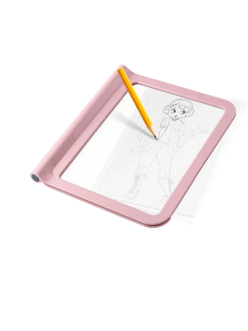 tablet rysunkowy dla dzieci Kidywolf Kidydraw-pro fashion pink