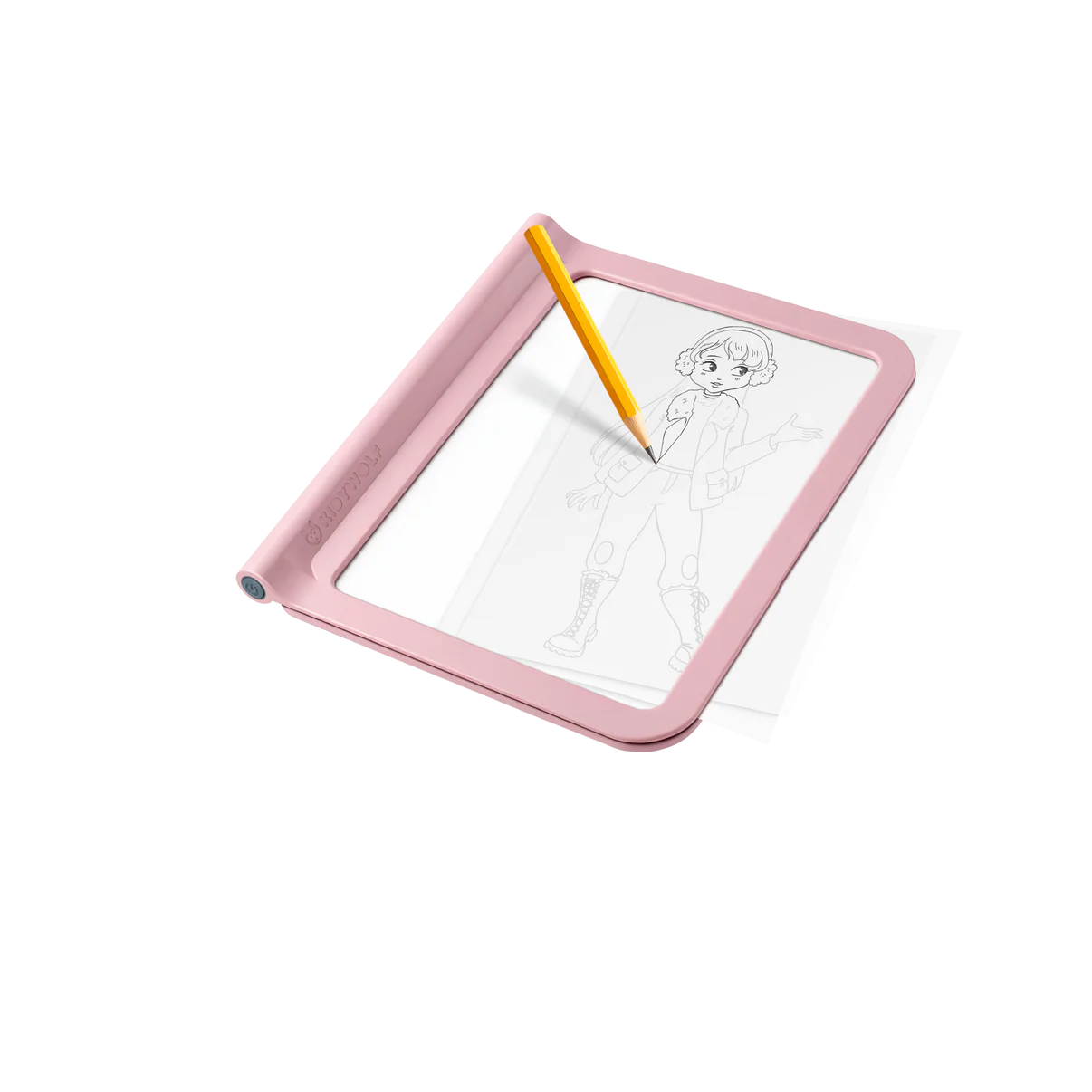 tablet rysunkowy dla dzieci Kidywolf Kidydraw-pro fashion pink