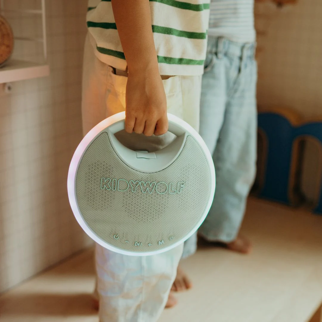 karaoke dla dzieci z mikrofonami i głośnikiem