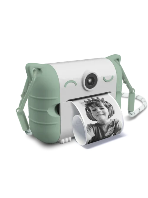 aparat Kidywolf KIDYPRINT zielony dla dzieci