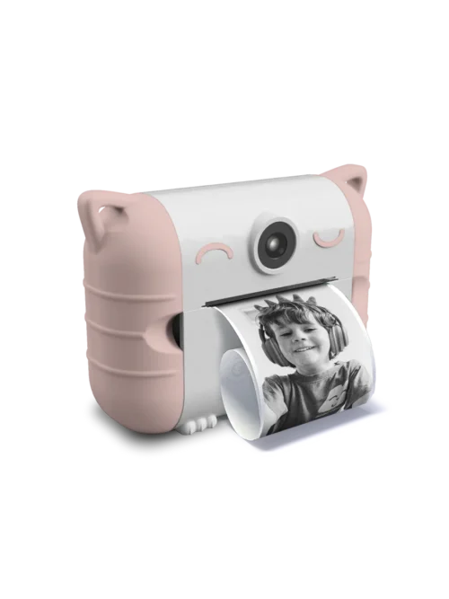 aparat Kidywolf KIDYPRINT różowy dla dzieci