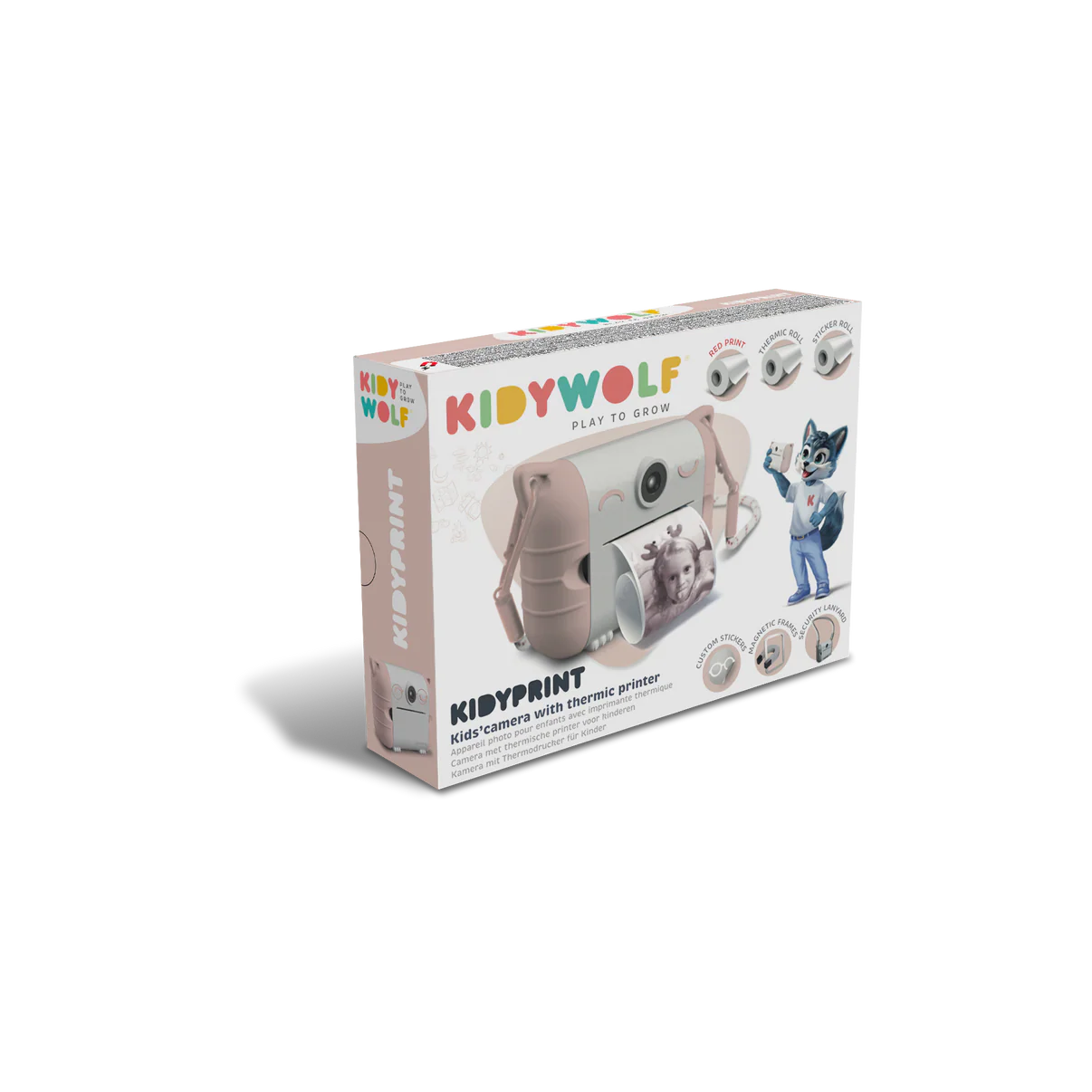 dziecięcy aparat fotograficzny różowy