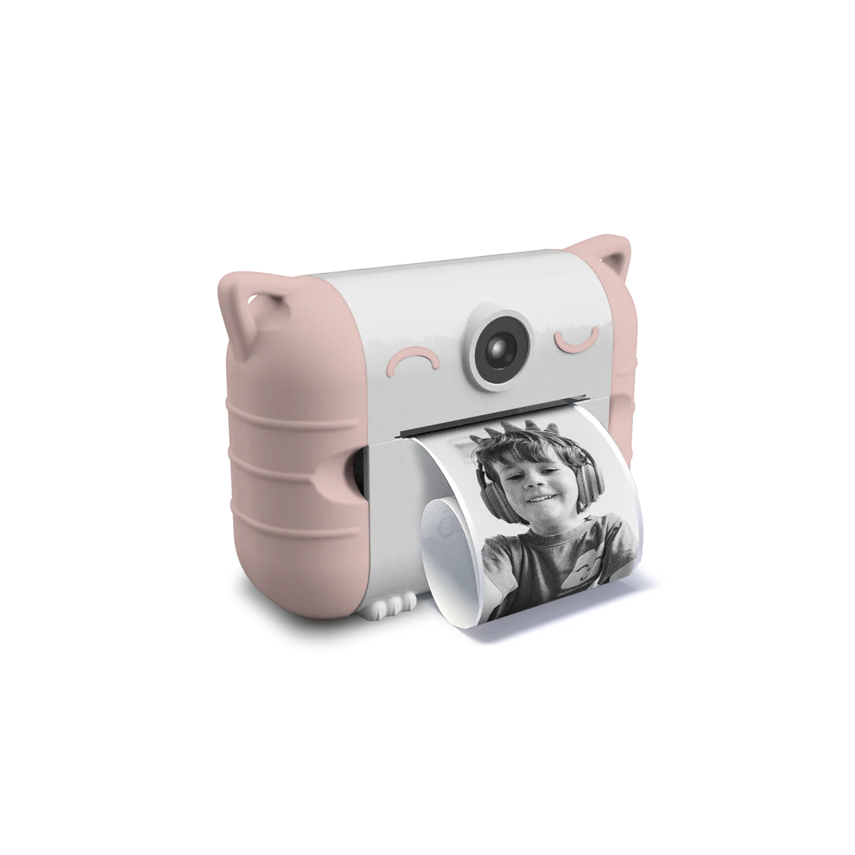 aparat Kidywolf KIDYPRINT różowy dla dzieci