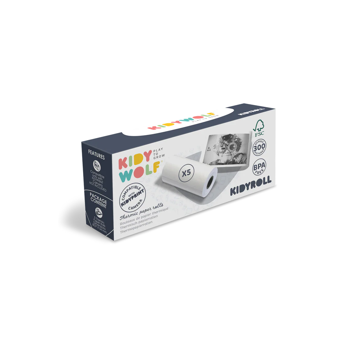 rolki do aparatu dziecięcego kidywolf PA