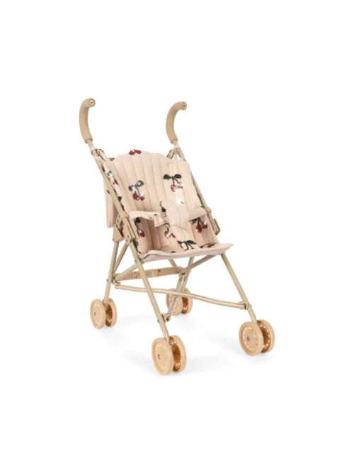 Mon Cheri Sequin wózek spacerówka dla lalek konges sloejd wisienki cekiny