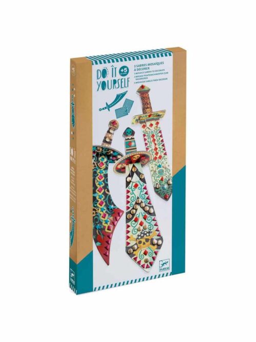 djeco pirackie szable zestaw diy