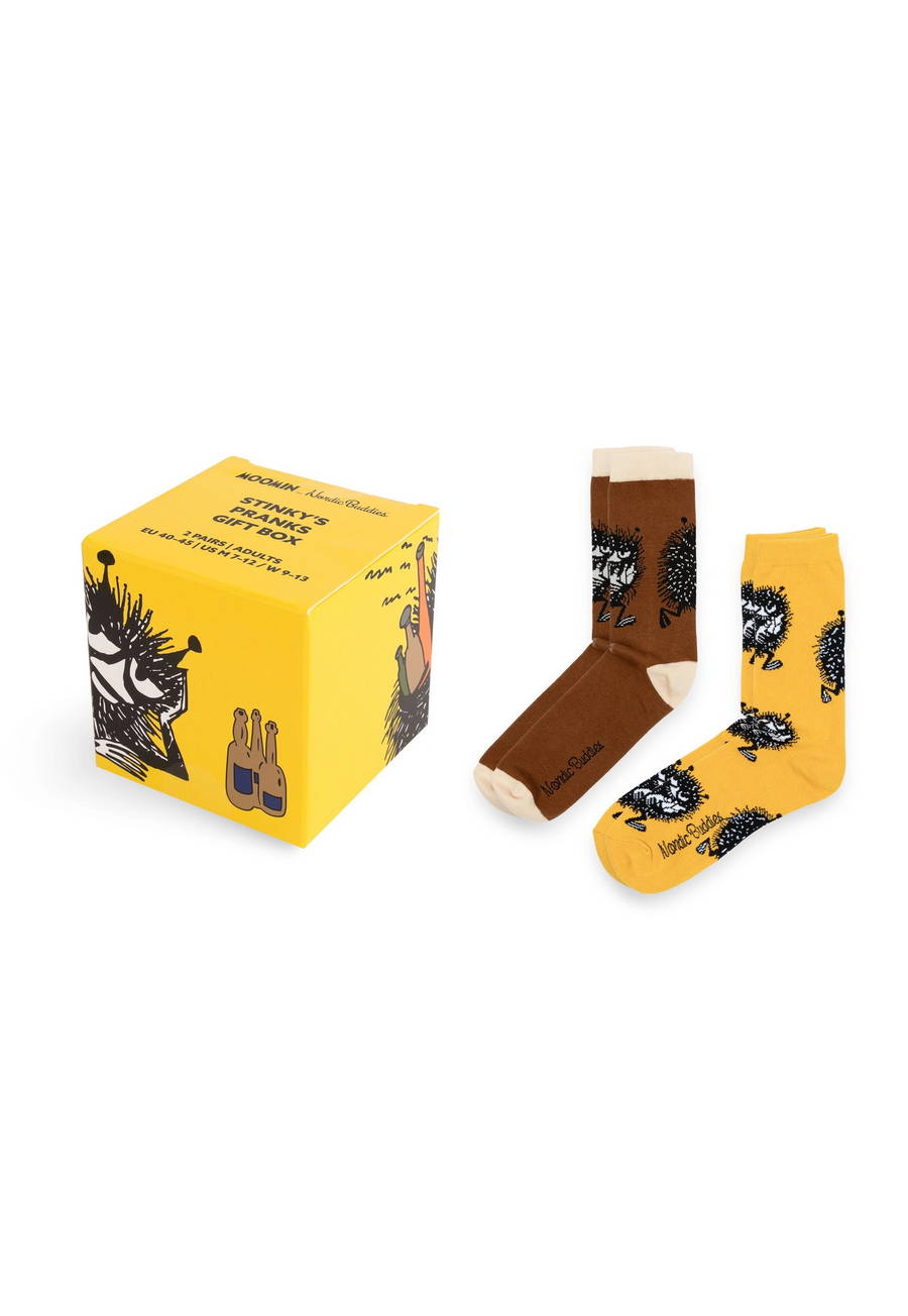 skarpetki muminki zestaw bobek dwupak 2pak