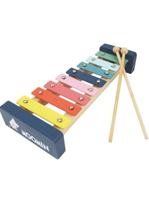 cymbałki muminki drewniane barbo toys