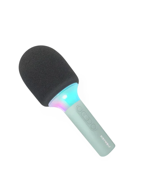 mikrofon karaoke dla dzieci Kidywolf zielony