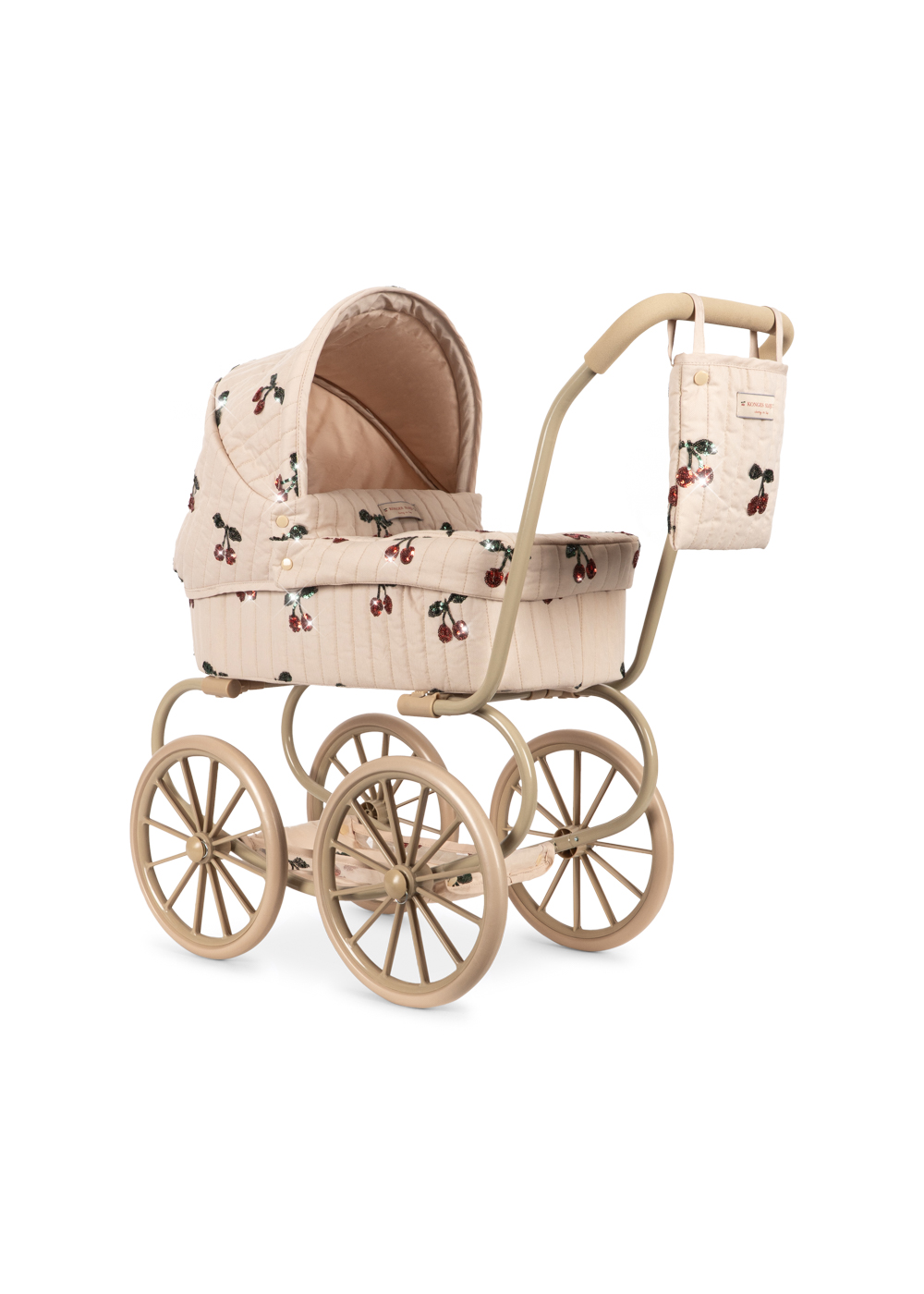 konges sloejd minnie tulle doll pram mon cheri sequin wisienki