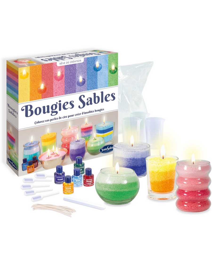 zestaw kreatywny do robienia świec sentosphere