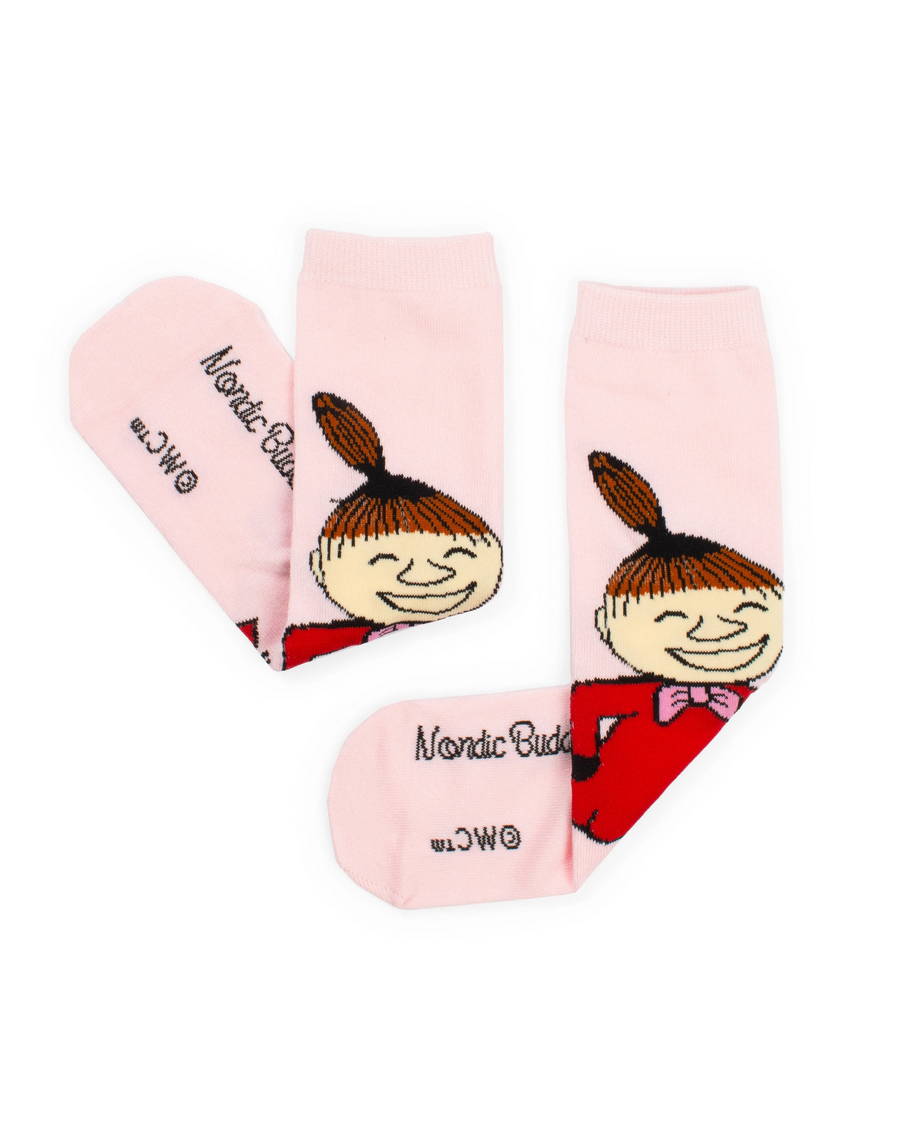 skarpetki mała mi różowe Muminki