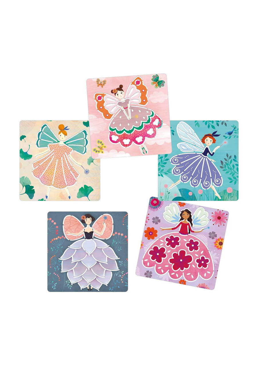 zestaw do rysowania wróżek djeco DJ08821