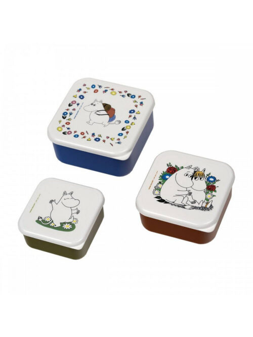 pudełka dzieci muminki lunchbox 3 sztuki petit jour paris