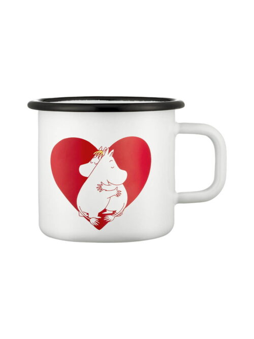 kubek emaliowany muminki heart muurla 370 ml
