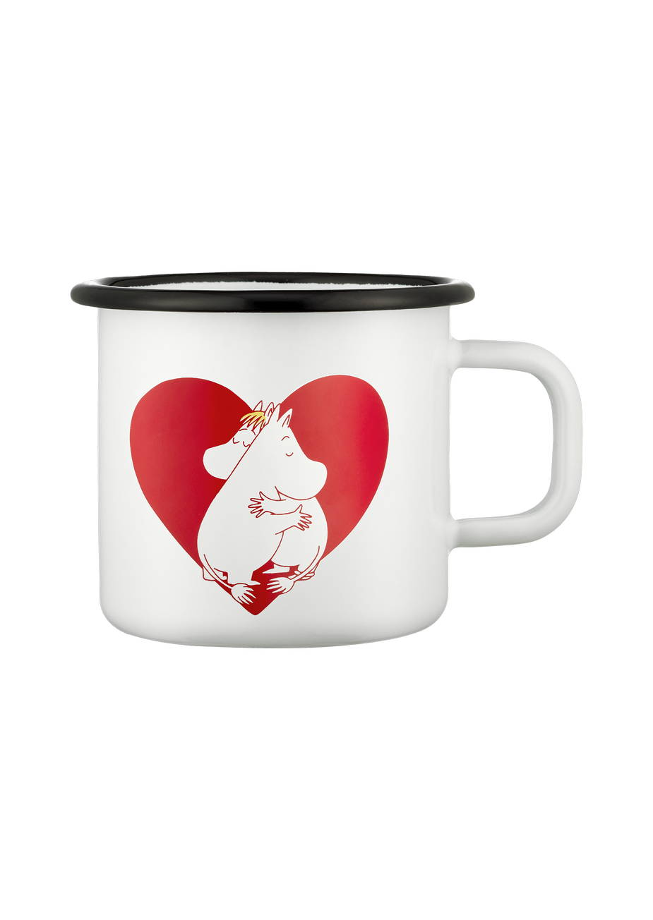 kubek emaliowany muminki heart muurla 370 ml