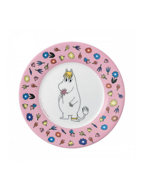 talerz muminki kolorowy panna migotka 20cm petit jour paris