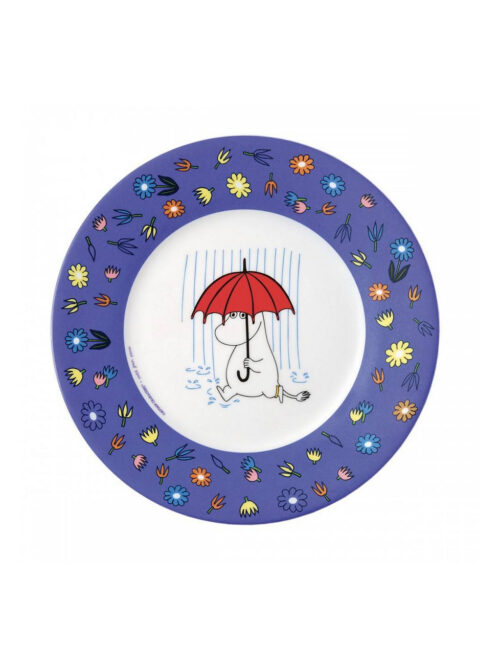 naczynia dziecięce muminki talerz 20 cm migotka petit jour paris
