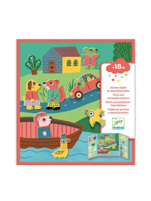 książeczka naklejki 43 cm plansza dj09071