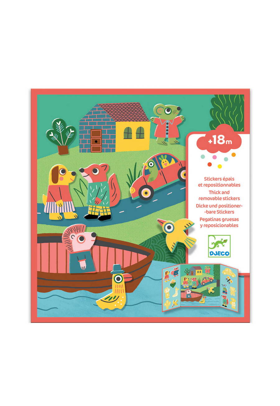 książeczka naklejki 43 cm plansza dj09071