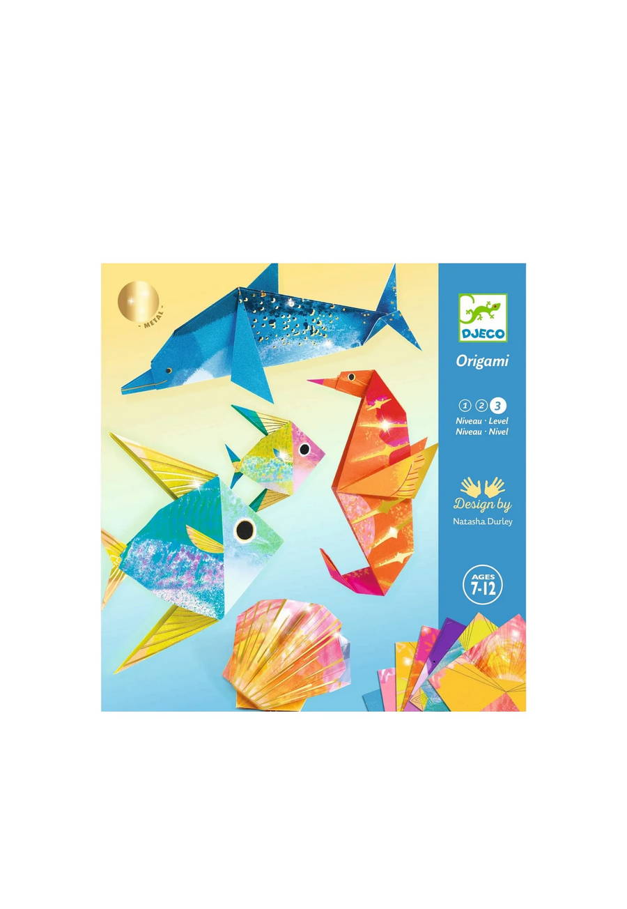 origami djeco morskie zwierzęta zestaw