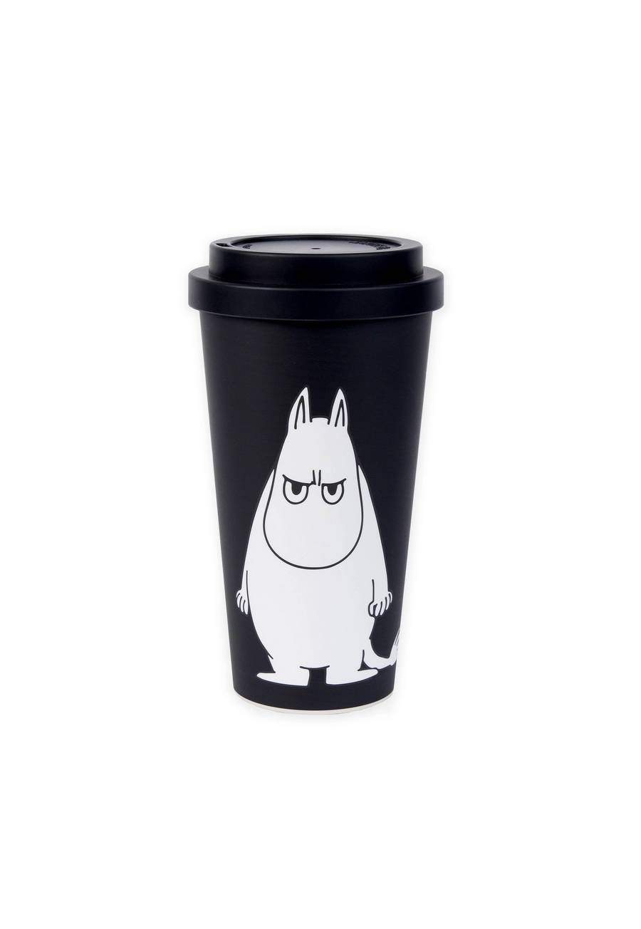 kubek termiczny muminki czarny nordicbuddies 450ml