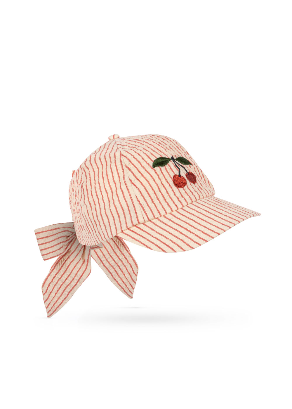 ellie bow cap gots amour stripe czapka z daszkiem kokardą