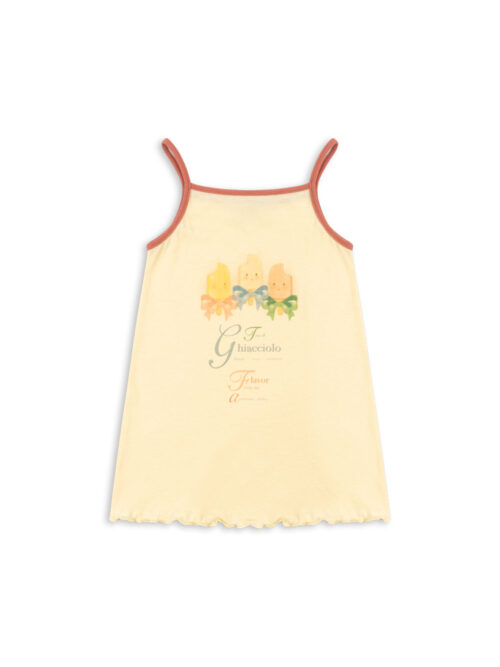 Era strap dress konges slojd banana crepe sukienka na lato