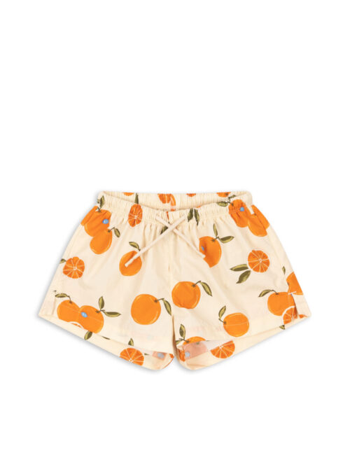 arancia blu Pomio swim shorts pomarańcze kąpielówki dziecięce konges slojd