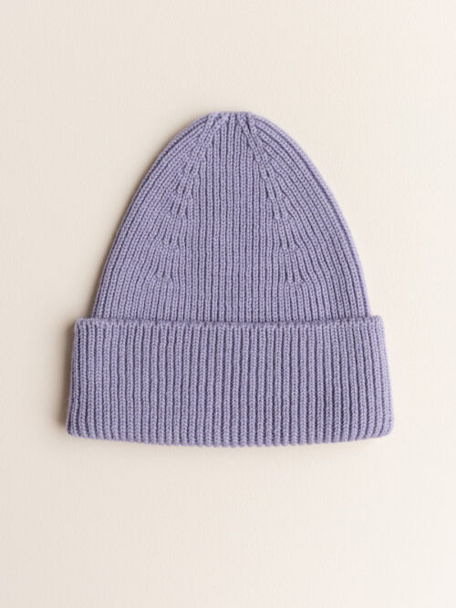 BEANIE FONZIE KIDS LILAC CZAPKA Z WEŁNY MERINO HVID