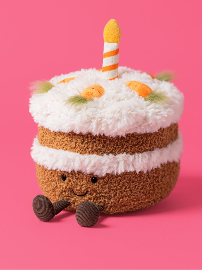 jellycat cake plush carrot 15
