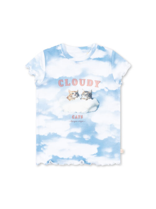 cloudy cats rivello tee gots short koszulka na krótki rękaw bawełniana konges sloejd