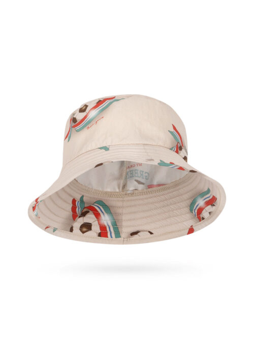 czapka na lato chłopięca konges sloejd kick it piłka nożna bucket hat