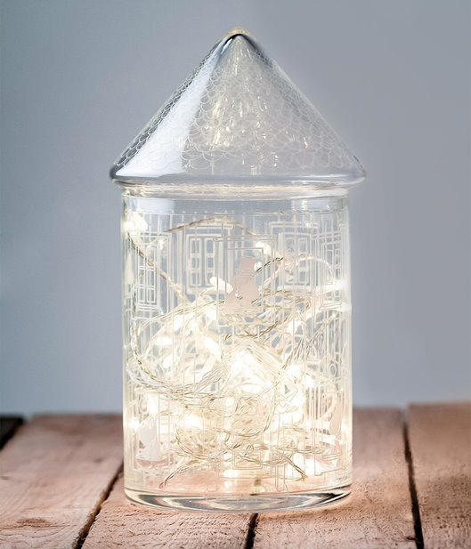 Muurla Moominhouse glass jar 30,5 cm