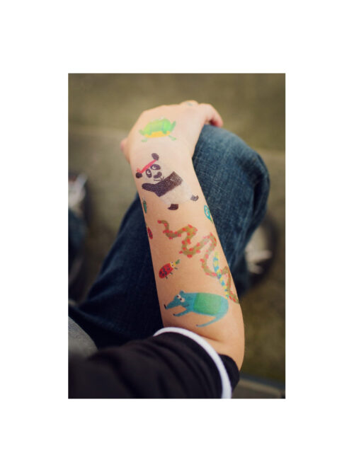 kolorowe tatuaże dla dzieci Djeco DJ09576 Zwierzaczki