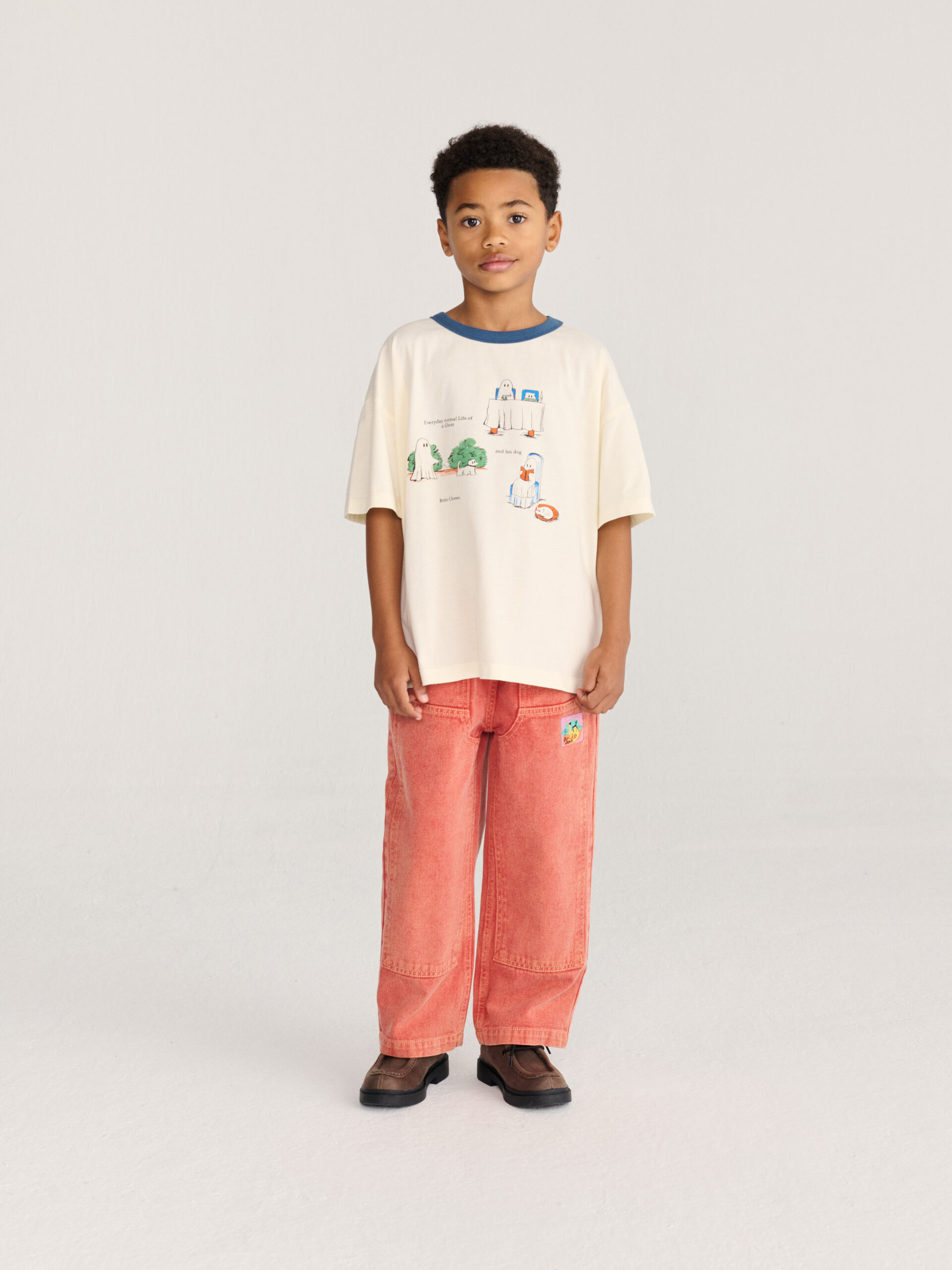bluzka z krótkim rękawem t-shirt bobo choses Everyday Ghosts