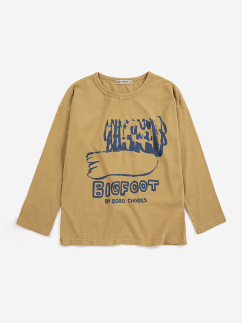 khaki all about monsters bigfoot koszulka t-shirt bobo choses