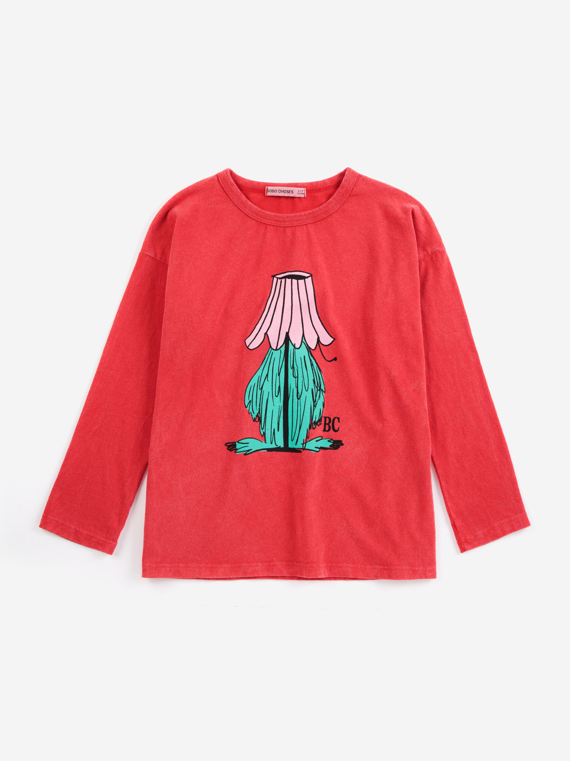 koszulka t-shirt hidden monster bobo choses czerwona