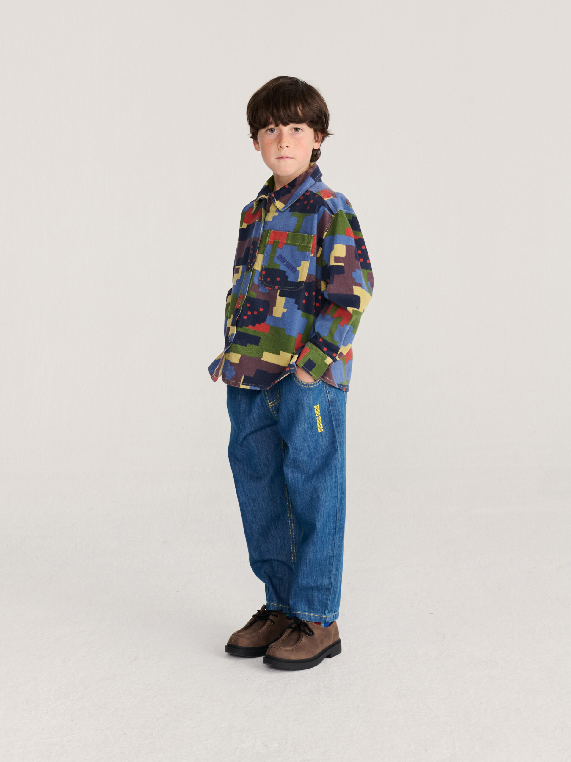 spodnie dzieci bobo choses denim all about monsters