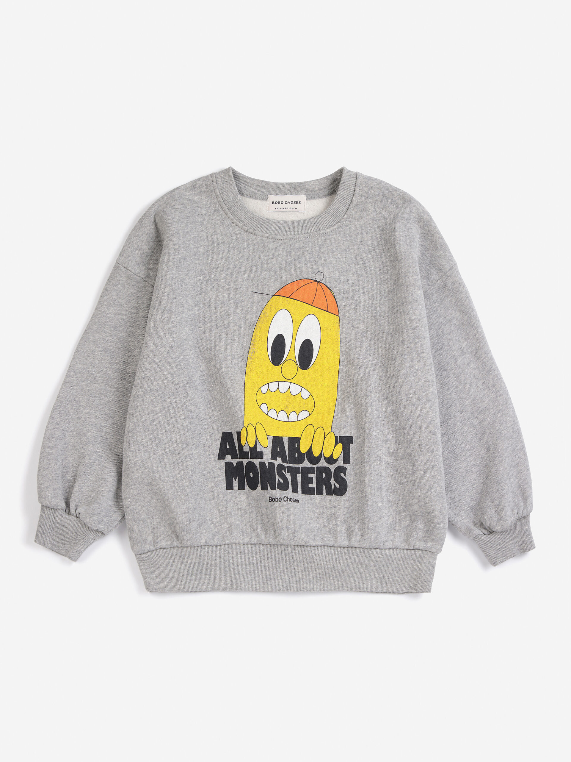 Bigtooth Lemon bluza szara bobo choses bawełniana dziecięca