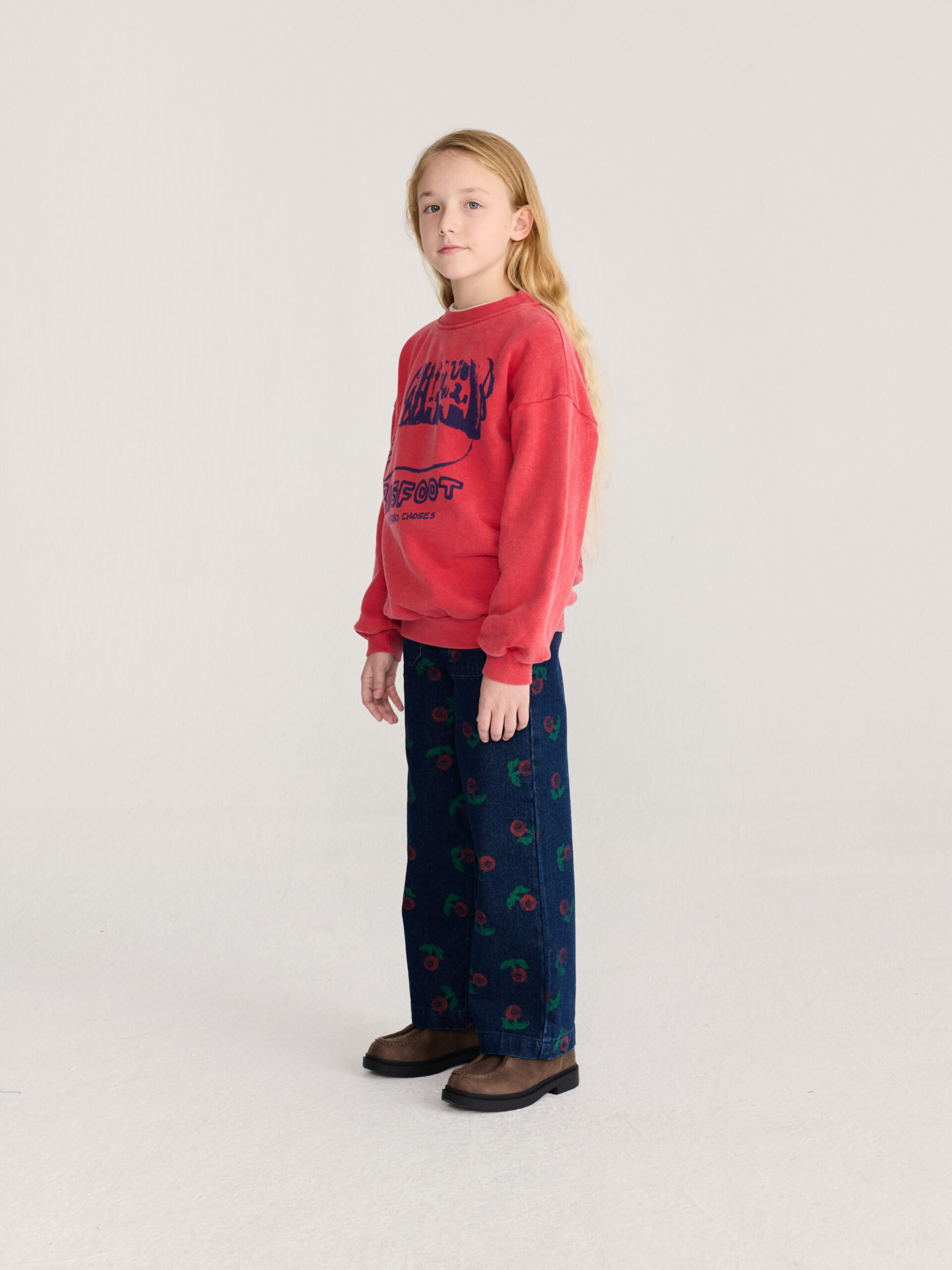 all about monsters bluza czerwona bobo choses dziecięca